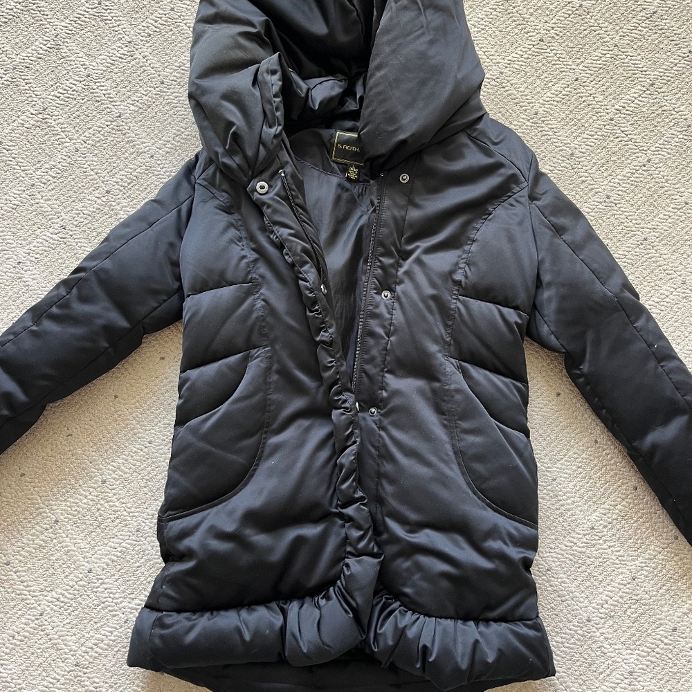 Girls down coat L 10/12